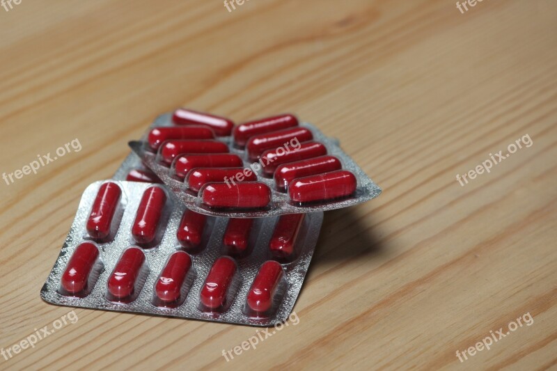 Capsule Red Medicine Health Pharmacy