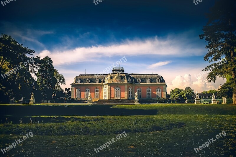 Castle Benrath Germany Düsseldorf Europe