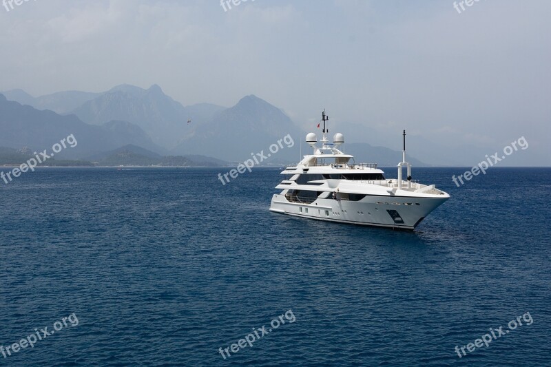 Boat Yacht Ship Water Summer