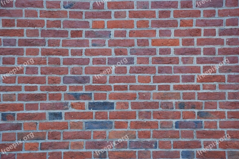 Background Brick Texture Wall Old