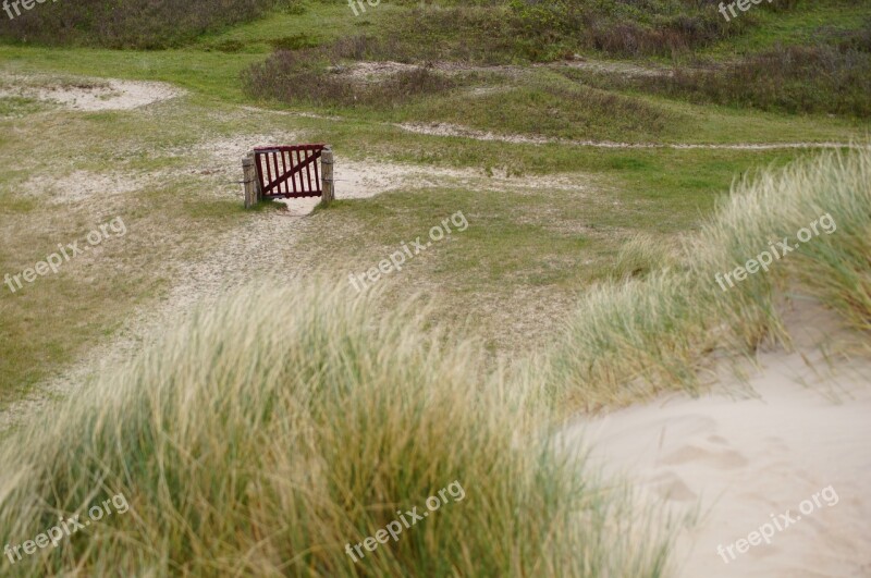 Dune Sand Island Beach Sea