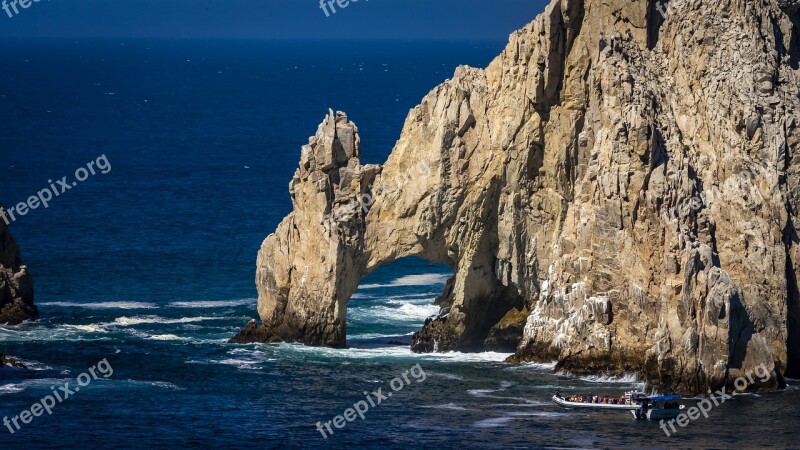 Cabo Arch Arco Sea Ocean