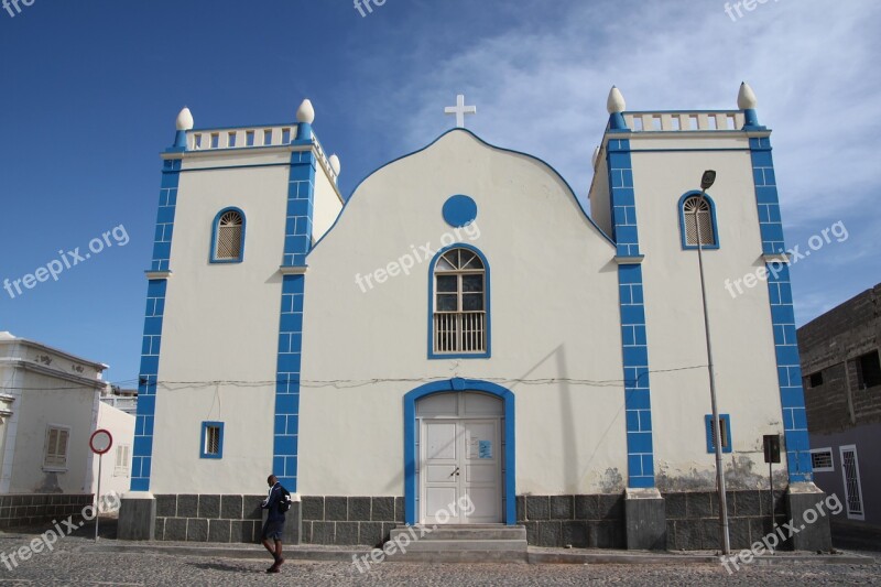 Cape Verde Boa Vista Church Sal Rei Centre Vacations