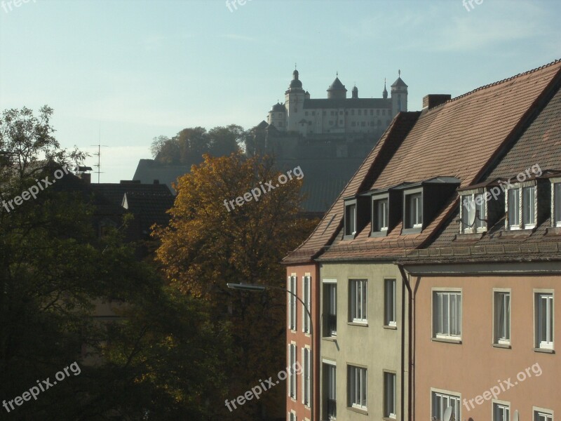 Würzburg Russian Fortress Building Historic Center Cultural Heritage