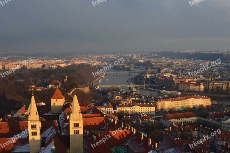 Prague Czech View Architecture Travel