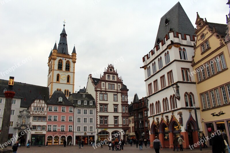 Trier Main Market Historic Center Places Of Interest Architecture