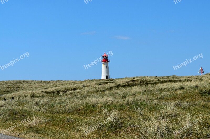 Sylt Elbow Lighthouse Daymark Shipping