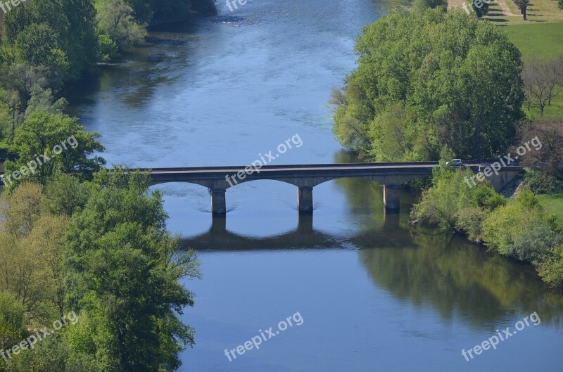 River France Seine Bridge Water