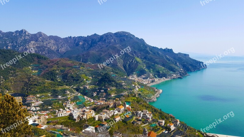 Amalfi Coast Costa Campania Beach Salerno