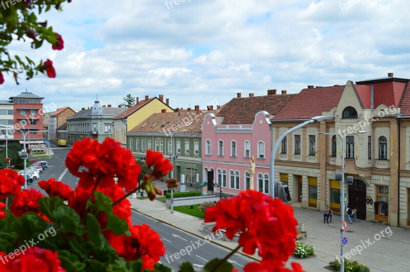 Tapolca Hungary Main Market Square Travel Accommodation