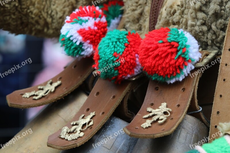 Bulgaria Costume Festival Games Kukeri