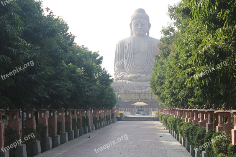 Lord Buddha Ancient Pagoda Sculpture