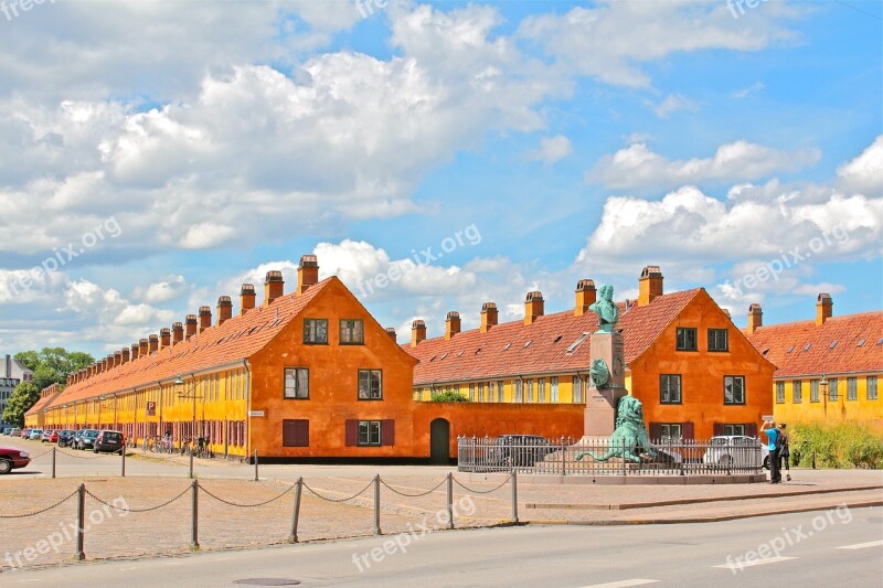 Copenhagen Denmark Sky City Architecture