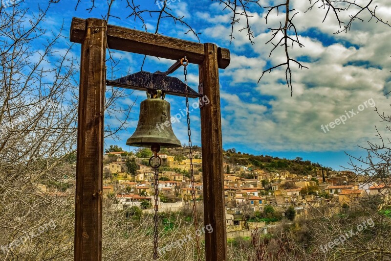 Bell Belfry Wooden Church Religion