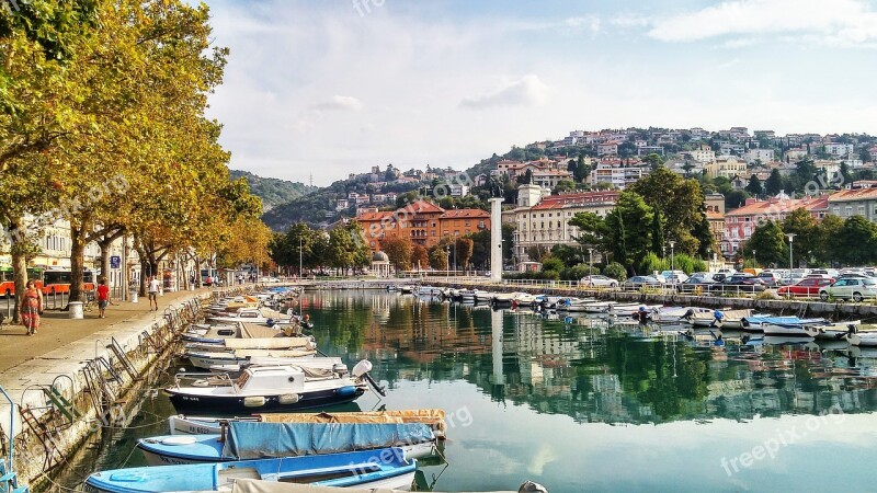 Rijeka Croatia Port City Landscape