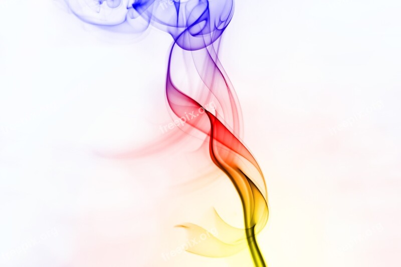 Smoke Color Pattern Background Abstract