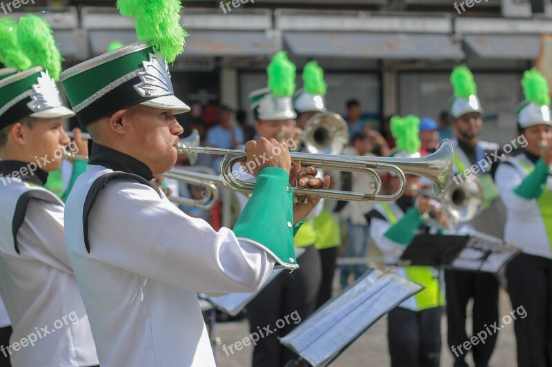 Marching Band Trumpet Instrumental Music Fanfare