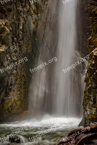 Waterfall Water Nature River Scenic