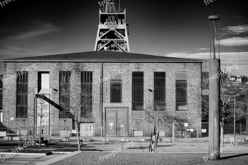 Mining Hall Factory Industry Wall