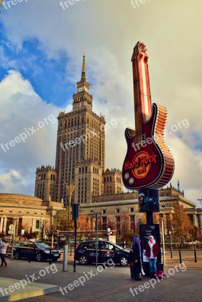 Warsaw Poland Architecture City Tourism