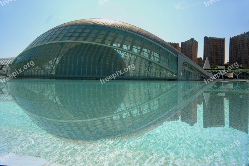 Valencia City Art Science Architecture