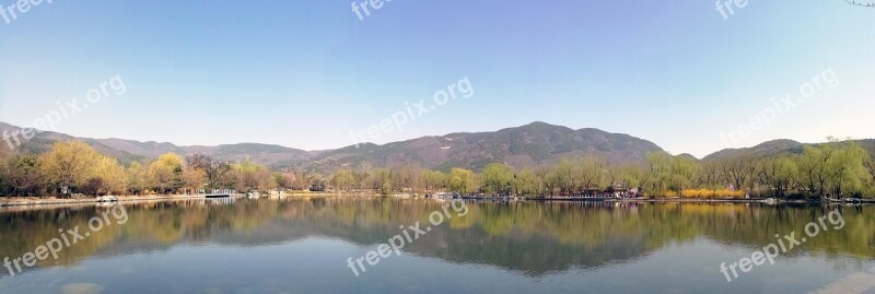 Lake Reflection Views Nature Shock