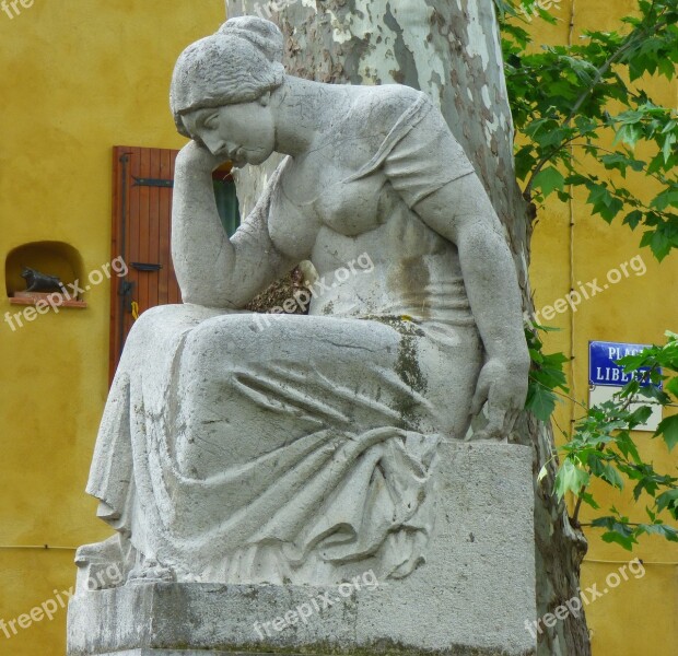 Statue Pain Maillol Ceret Sculpture