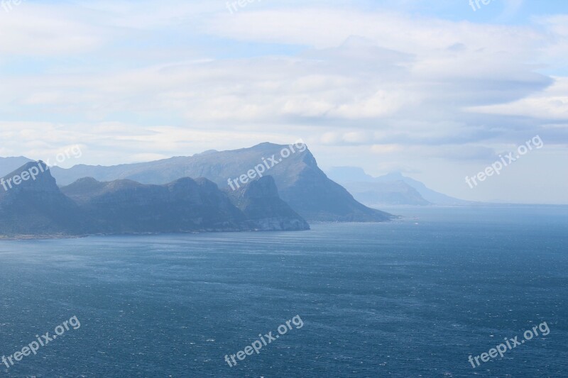 South Africa Cape Of Good Hope 12 Apostles Atlantic Ocean Ocean