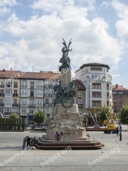 Monument Tourism Euskadi Vitoria Spain