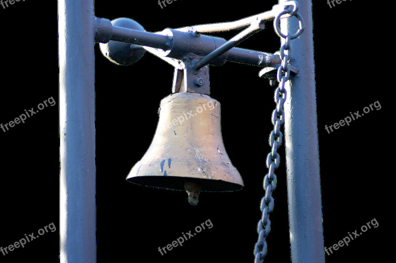 Bell Isolated Ring Metal Church Bell