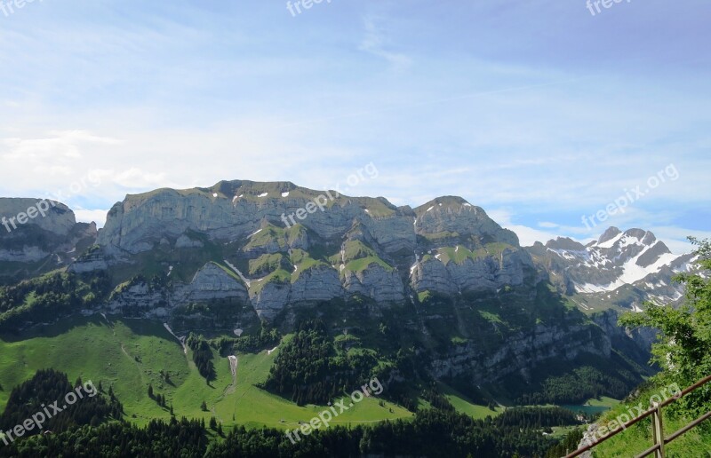 Appenzell Mountain Landscape Free Photos