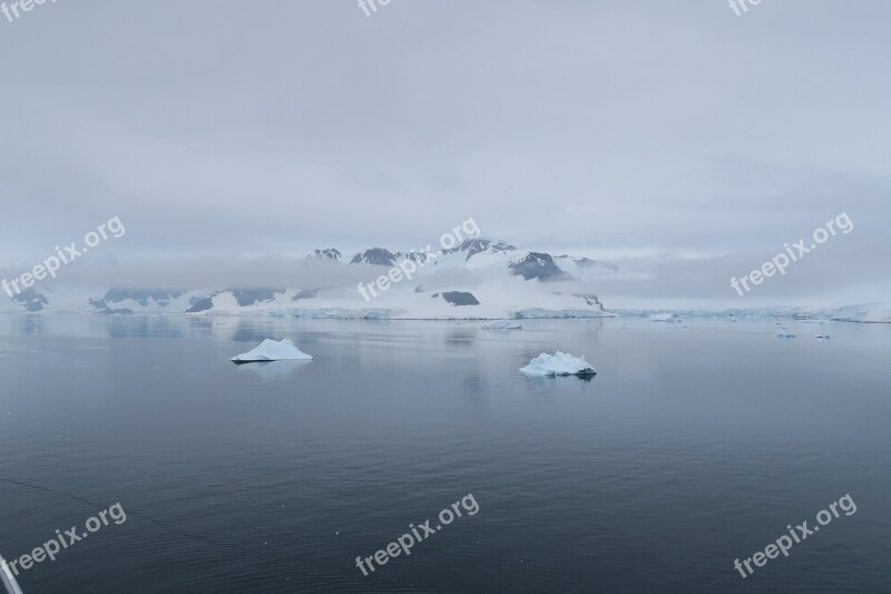 Antarctica Ice Snow Iceberg Natural