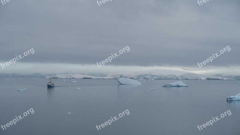 Antarctica Ice Snow Sea Environment