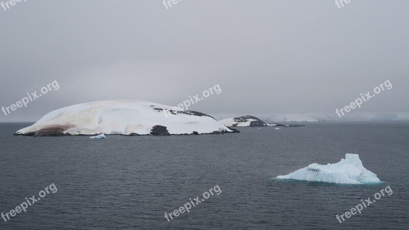 Antarctica Ice Snow Sea Frozen