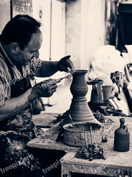 Potter Clay Craft Ceramic Making