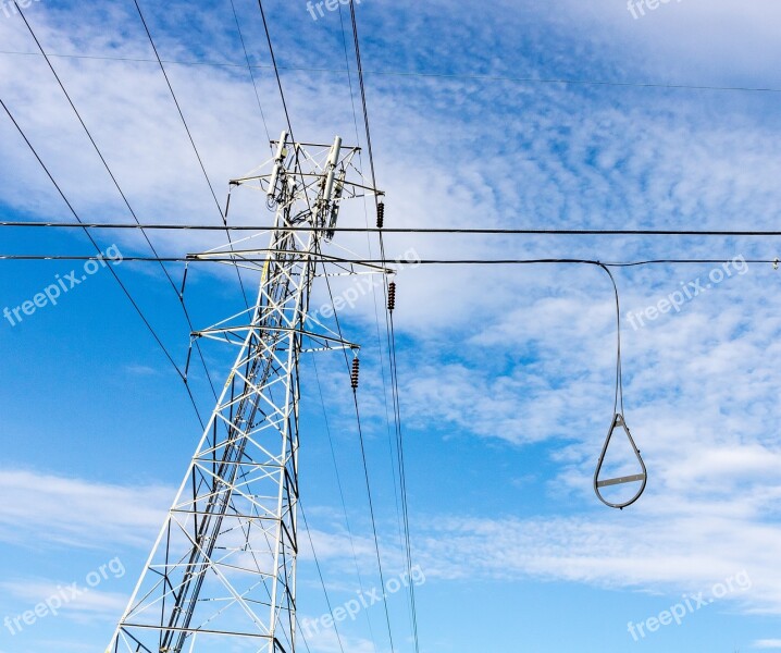 Electrical Tower Electric Line El Electricity Power