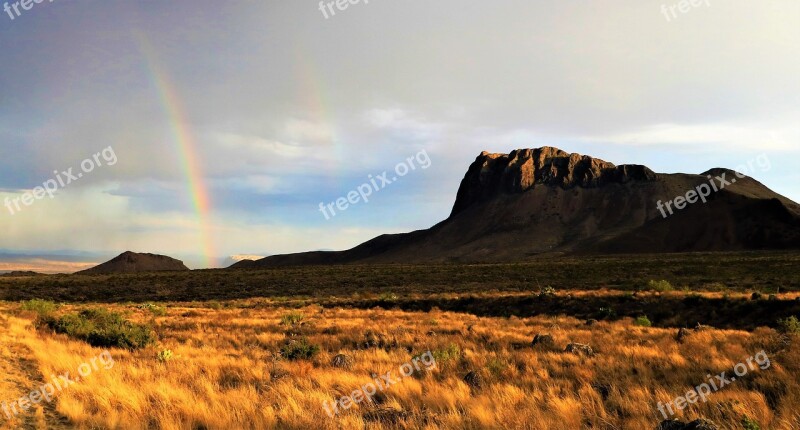 Big Bend National Park Mountain