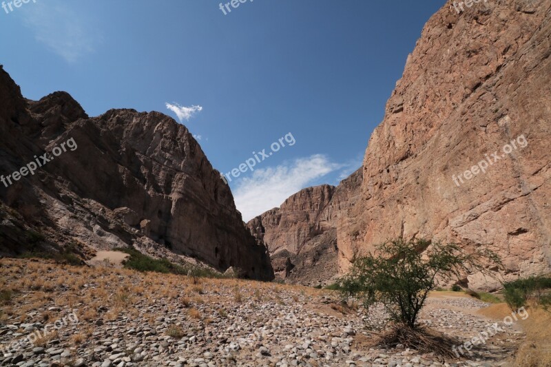 Big Bend National Park Canyon