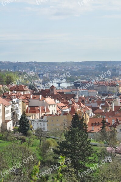 Prague Castle Historic Center Czech Republic Historically