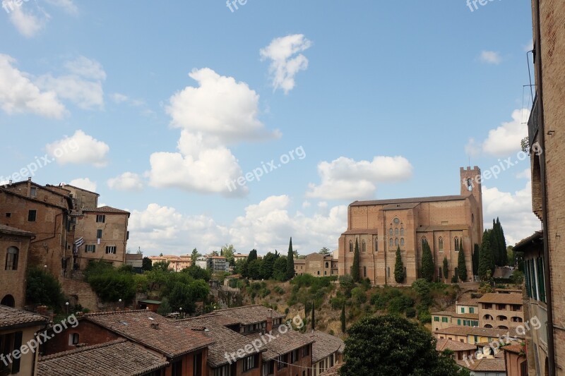 Italy Florence Summer Bluesky Free Photos