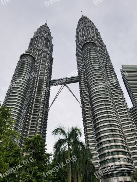 Klcc Kuala Lumpur Malaysia Cityscape Modern