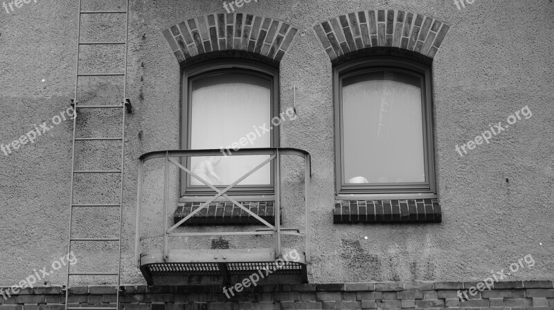 Window Brick Facade Old Architecture