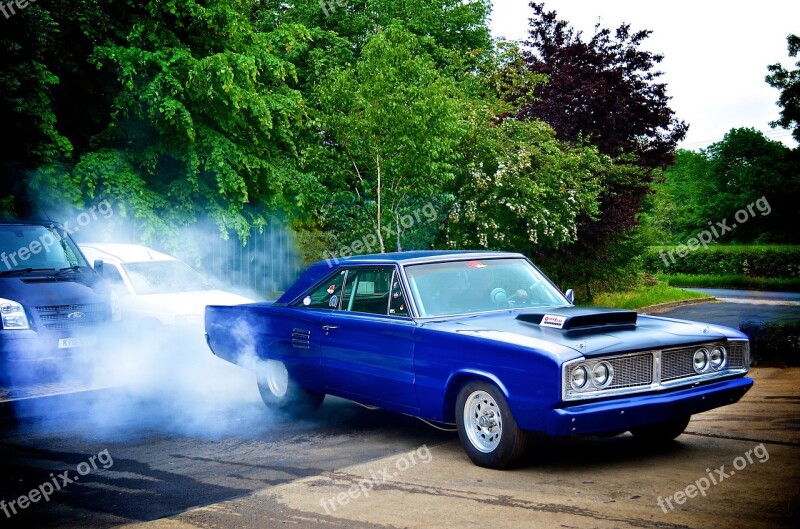 Dodge Coronet Drag Car Race Car American Muscle Car Free Photos