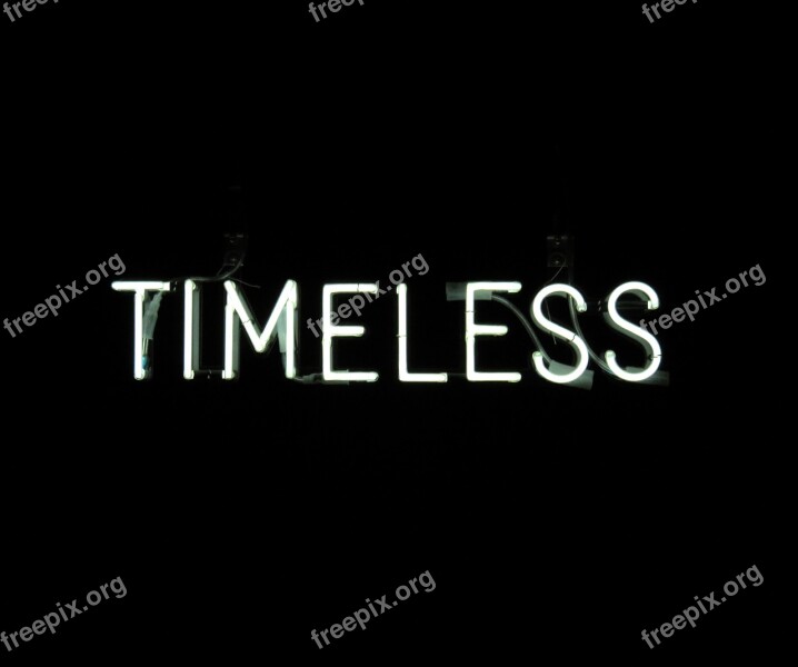 Timeless Typography Font Letters Illuminated