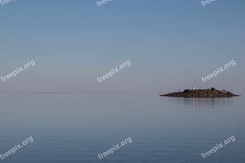 Water Horizon Sea Sunset Summer