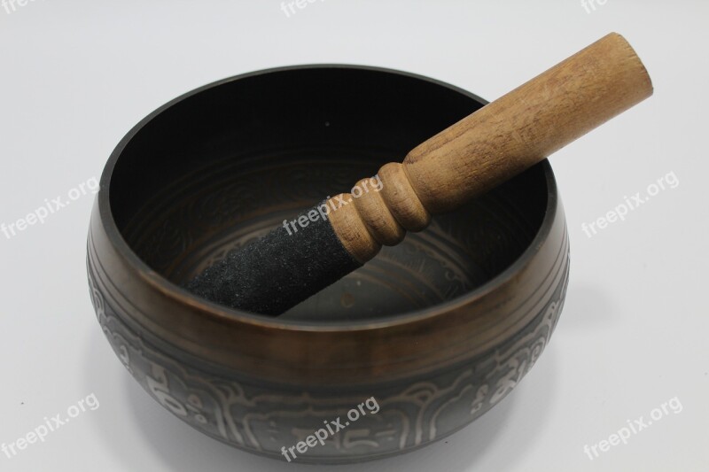 Tibetan Singing Bowl Stick Buddhism Zen Craft Meditation