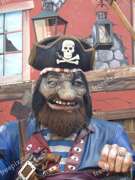 Pirate Carousel Ride Captain Corsair