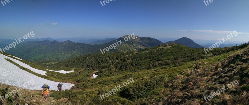 The Carpathians Mountains Ukraine Nature Mezhyhirya