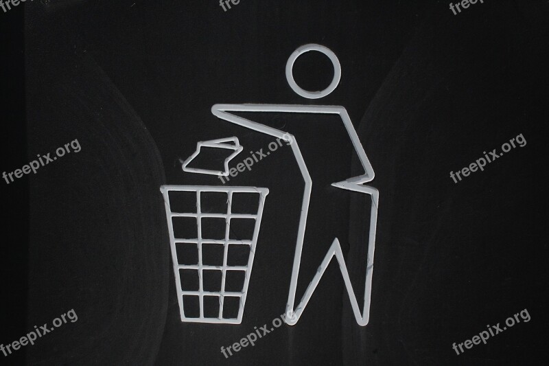 Garbage Can Symbol Free Photos