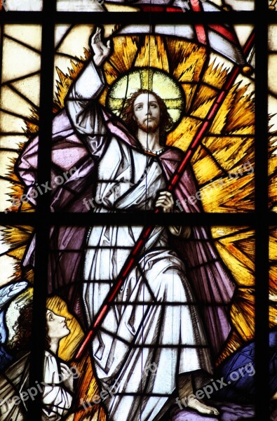 Church Window Ascension Of Christ Ascension Stained Glass Window Glass Window